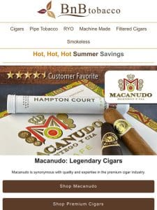 Exciting Offers Inside for Tobacco Lovers