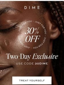 Exclusive 30% Off
