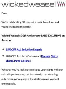 Exclusive Amazon Deals Inside!   Up To 20%OFF