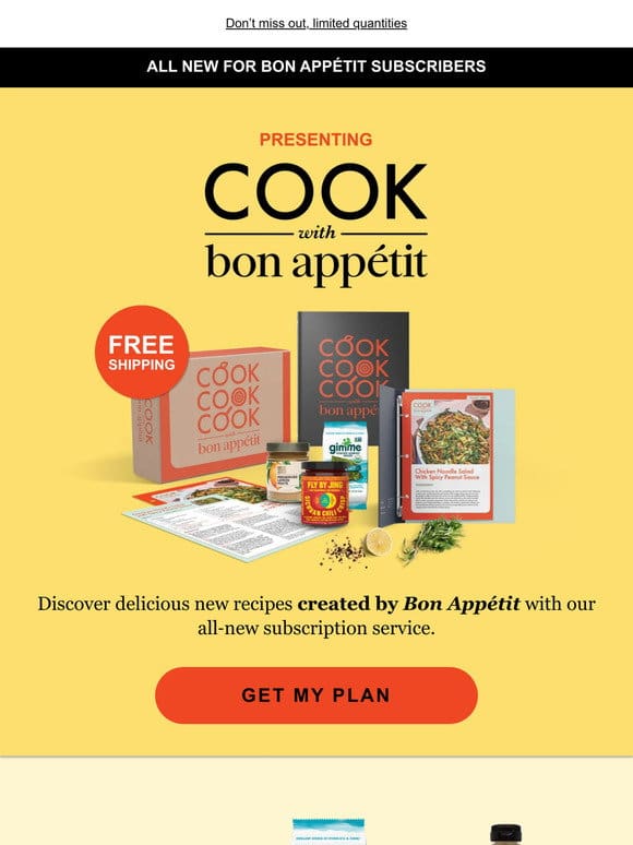Exclusive Offer: Get the NEW Cook with Bon Appetit Subscription Box