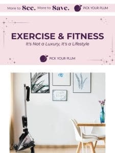 Exercise & Fitness Essentials on Sale!