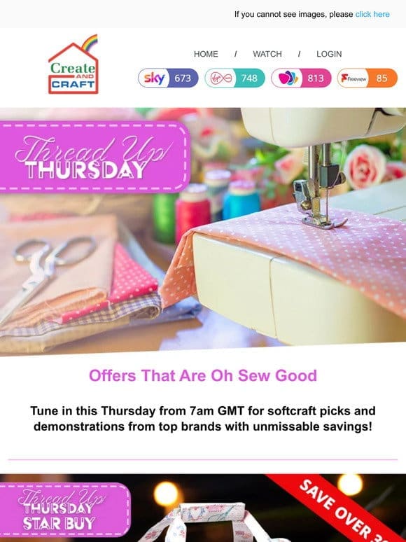 Experience a fun-packed hour with Design & Sew