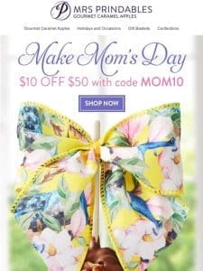 ? Expiring Soon: $10 Off Gourmet Gifts for Mother’s Day