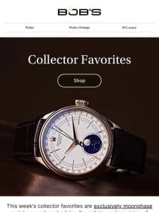 Explore Our Exclusive Pre-owned Moonphase Watch Collection!