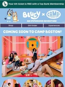 Explore The Heeler Home at Bluey x CAMP