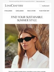 Explore sustainable styles for summer