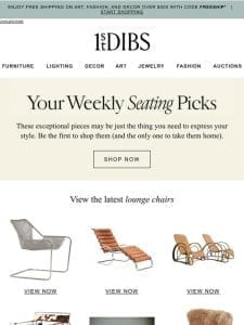 Explore the latest lounge chairs