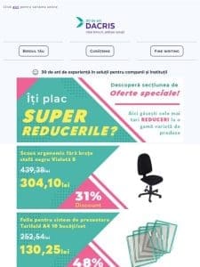 Exploreaz? noua sec?iune de Oferte Speciale – SUPER REDUCERI!