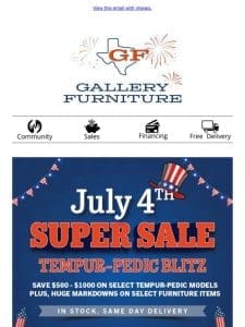 Explosive 4th of July Deals – Get Yours Before They’re Gone!