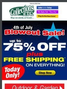 Explosive Deals: 4th of July Blowout Sale!