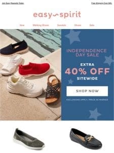 Extra 40% OFF Sneakers， Clogs & Sandals