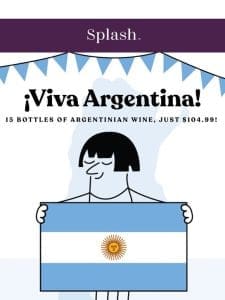 FINAL DAY: Premium Argentinian Wines， Just $6.99 Each!