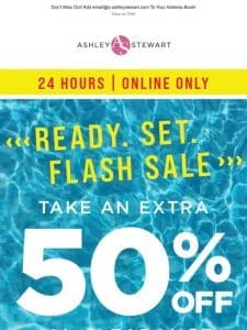 FINAL HOURS   Extra 50% off CLEARANCE
