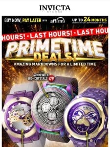 FINAL HOURS?Of Prime Deals???DON’T MISS OUT???