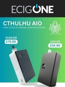 ?FINAL RESTOCK! Cthulhu AIO – Deals on Discontinued Products!