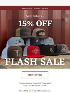 FLASH SALE !!