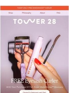 FREE Eyelash Curler ?