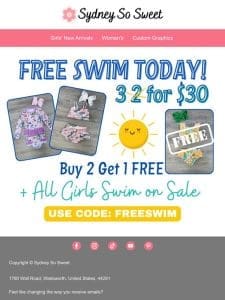 FREE Swim Today!