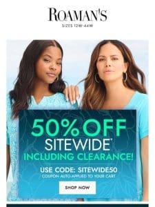 FWD: Your 50% Off Is Waiting