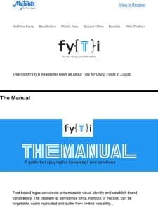 FYTI: The Manual: Tips for Using Fonts in Logos