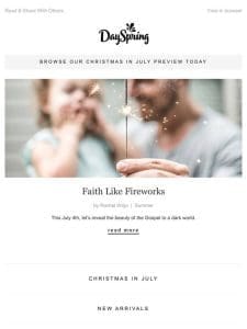 Faith Like Fireworkds