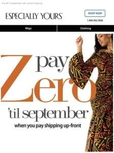 Fall Preview: New NOW， Pay LATER!