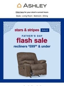 ? Father’s Day Recliners Under $600!