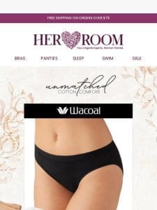 Feel the Comfort: Cotton Panties from Wacoal， Natori， & More!