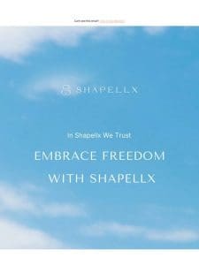 Feel the difference， trust in Shapellx – enjoy our 4th of July sale!