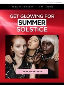 ?? Feeling Eclipsed? Get Your Solstice Glow On!