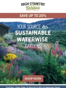 Final Day | Save Up To 20% On Sustainable Yard Solutions