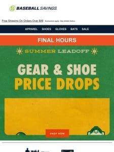 Final Hours: Shoes & More Great Gear On Sale!