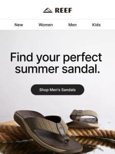 Find Your Perfect Sandal