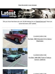 Find your forever car on ClassicCars.com!