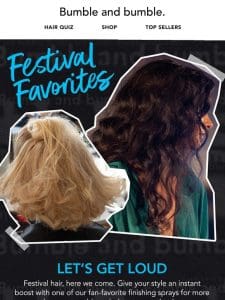 Finish your festival looks with Bb.Thickening ?