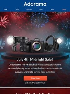 Fireworks， Fun， and Midnight Savings!