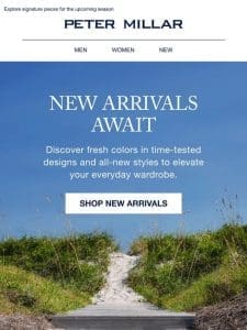 First Look: New Arrivals