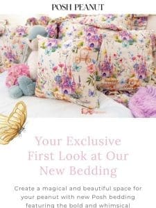 First Look at Our New Bedding