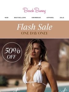 Flash Sale Alert! 50% Off Select Styles