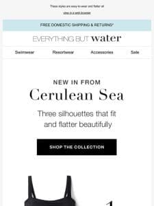 Flatters-all styles from Cerulean Sea | Perfect cover ups