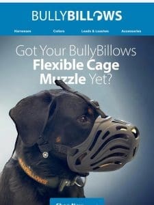 Flexible Cage Muzzles For Comfort & Safety