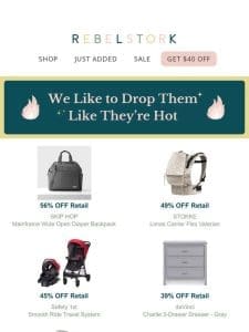 Flock Price Drops of the Week!   Shop cybex， SKIP HOP， STOKKE and More!