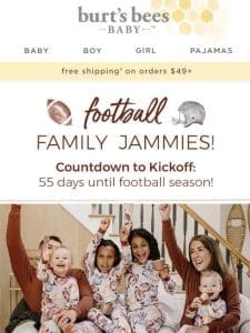 Football Family Jammies!!