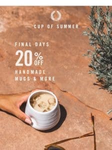 For You: 20% Off Handmade & More