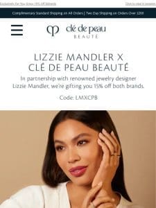 For Your Eyes Only: LIZZIE MANDLER x CLé DE PEAU BEAUTé