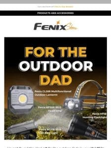 For the outdoor Dad ?