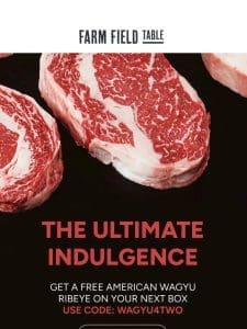 Free American Wagyu Ribeye! ?