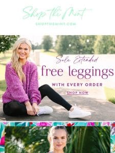 Free Leggings Sale EXTENDED ?