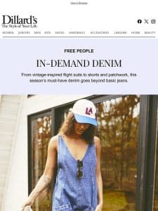 Free People: In-Demand Denim