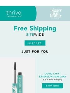 Free Shipping On Your Favorites!